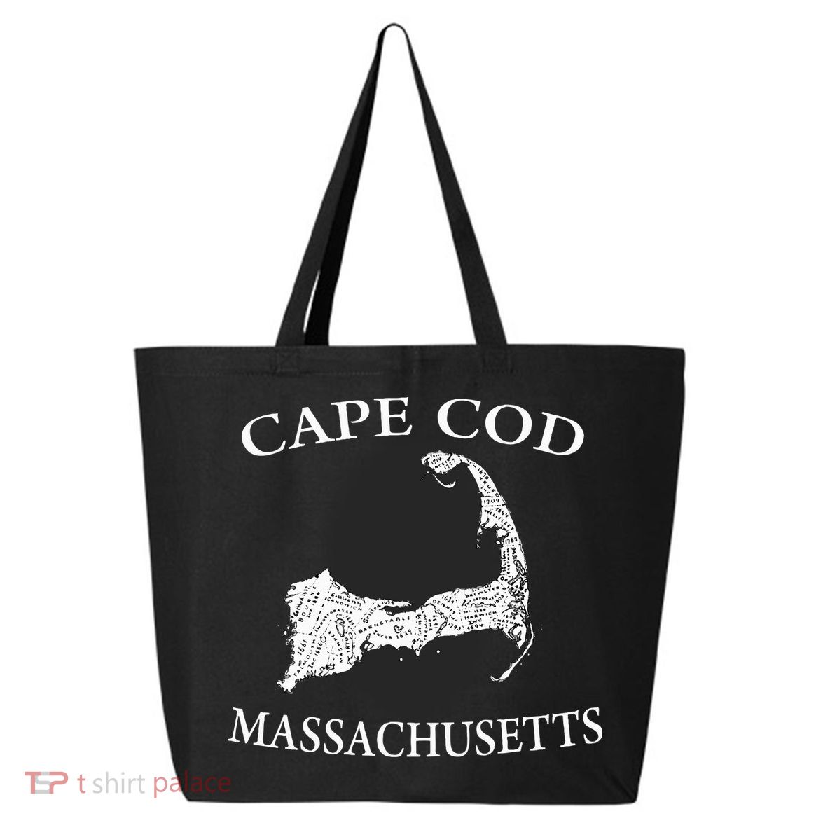 Cape Cod Map 25L Jumbo Tote