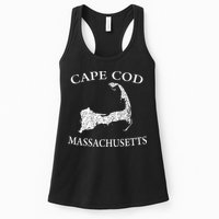 Cape Cod Map Womens Tank Top