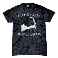 Cape Cod Map Tie-Dye T-Shirt