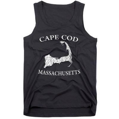 Cape Cod Map Tank Top