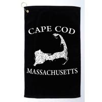 Cape Cod Map Golf Towel