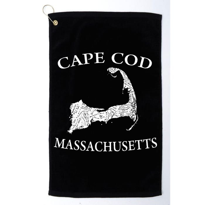 Cape Cod Map Golf Towel