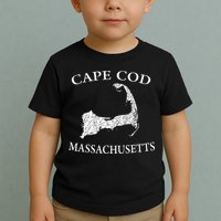 Cape Cod Map Toddler T-Shirt