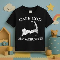 Cape Cod Map Toddler T-Shirt