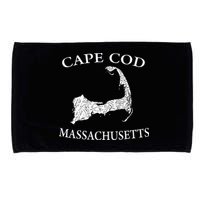 Cape Cod Map Microfiber Hand Towel