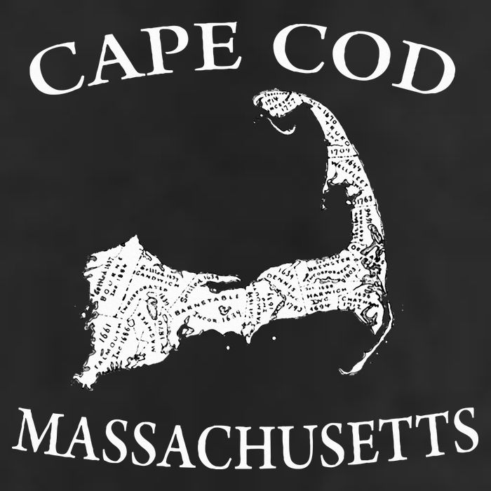 Cape Cod Map Microfiber Hand Towel