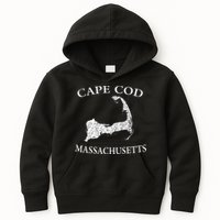 Cape Cod Map Kids Hoodie
