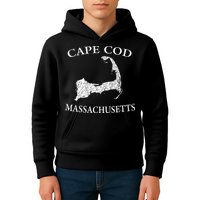 Cape Cod Map Kids Hoodie