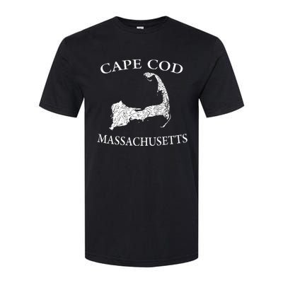 Cape Cod Map Softstyle CVC T-Shirt