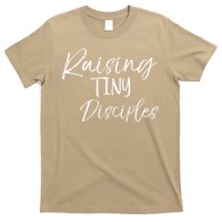 Cute Christian Mom Gift For Women Raising Tiny Disciples T-Shirt