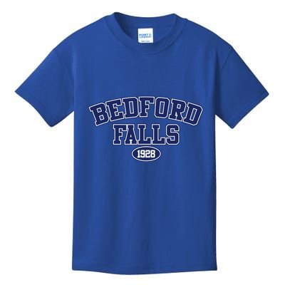 Christmas Classic Movie Bedford Falls George Bailey Gift Kids T-Shirt