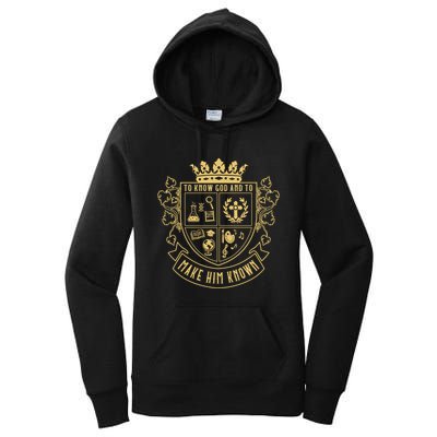 Classical Conversations Mom To Know God And Make Him Known Great Gift Women's Pullover Hoodie