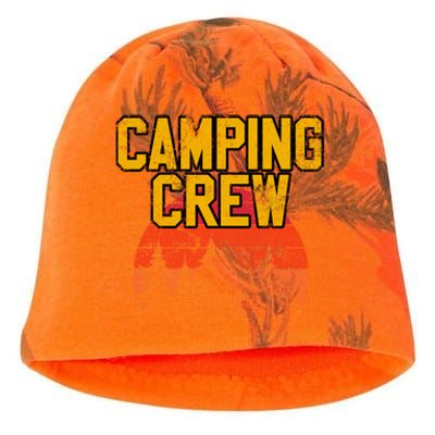 Camping Crew Mountain Hiking Camper Road Trip Matching Group Meaningful Gift Kati - Camo Knit Beanie