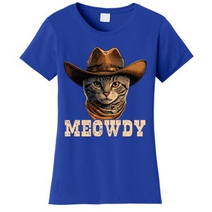 Cowboy Cat Meowdy Women's T-Shirt