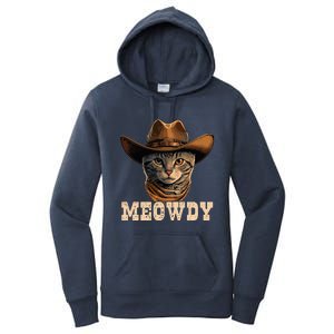 Cowboy Cat Meowdy Women's Pullover Hoodie