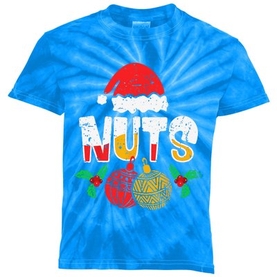 Couples Christmas Matching Christmas Chestnut Gift Kids Tie-Dye T-Shirt