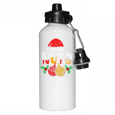 Couples Christmas Matching Christmas Chestnut Gift Aluminum Water Bottle