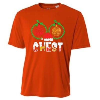 Couples Christmas Matching Christmas Chestnut Cooling Performance Crew T-Shirt