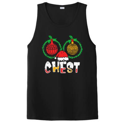 Couples Christmas Matching Christmas Chestnut PosiCharge Competitor Tank