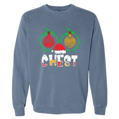 Couples Christmas Matching Christmas Chestnut Garment-Dyed Sweatshirt