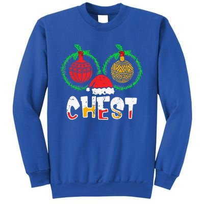 Couples Christmas Matching Christmas Chestnut Sweatshirt