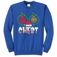 Couples Christmas Matching Christmas Chestnut Tall Sweatshirt