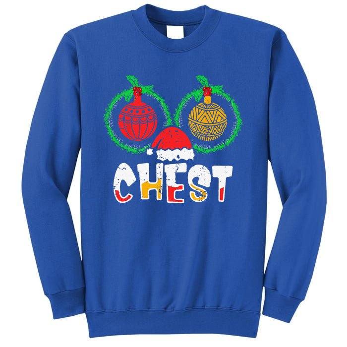 Couples Christmas Matching Christmas Chestnut Tall Sweatshirt