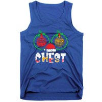 Couples Christmas Matching Christmas Chestnut Tank Top