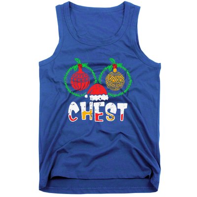 Couples Christmas Matching Christmas Chestnut Tank Top