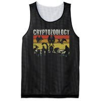 Cute Cryptid Monsters Bigfoot Mothman Dogman Cryptozoology Mesh Reversible Basketball Jersey Tank