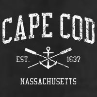 Cape Cod Ma Vintage Crossed Oars Sports Hat