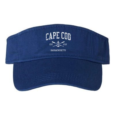 Cape Cod Ma Vintage Crossed Oars Sports Visor