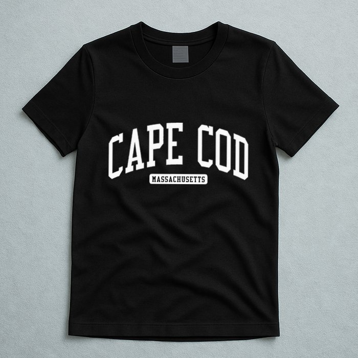 Cape Cod Massachusetts Ma College University Style T-Shirt