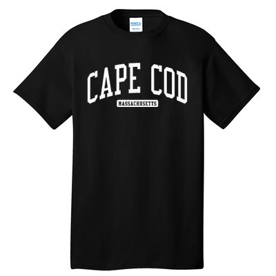 Cape Cod Massachusetts Ma College University Style Tall T-Shirt