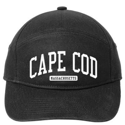 Cape Cod Massachusetts Ma College University Style 7-Panel Snapback Hat