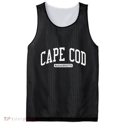 Cape Cod Massachusetts Ma College University Style Mesh Reversible Basketball Jersey Tank
