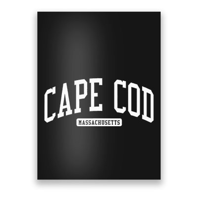 Cape Cod Massachusetts Ma College University Style Poster