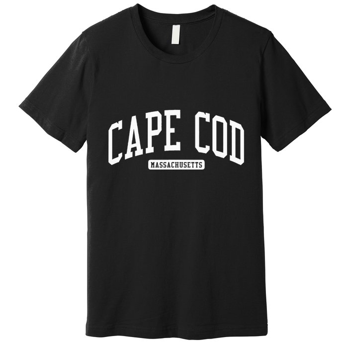 Cape Cod Massachusetts Ma College University Style Premium T-Shirt