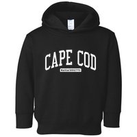 Cape Cod Massachusetts Ma College University Style Toddler Hoodie