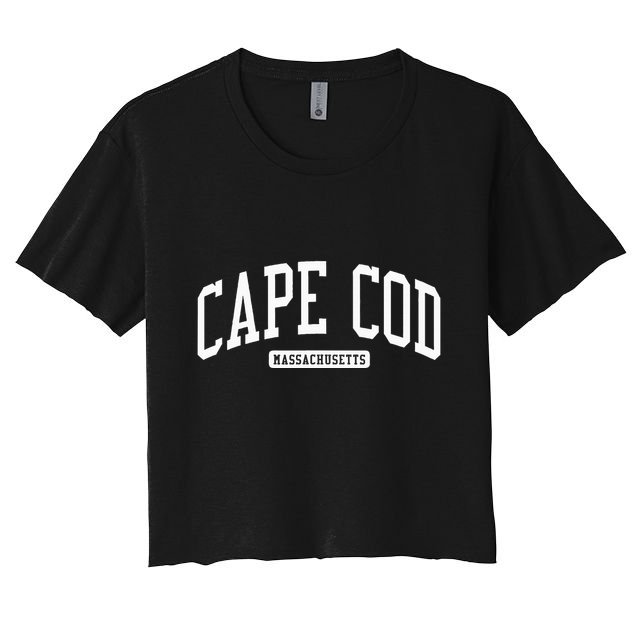 Cape Cod Massachusetts Ma College University Style Crop Top