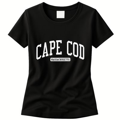 Cape Cod Massachusetts Ma College University Style Womens T-Shirt