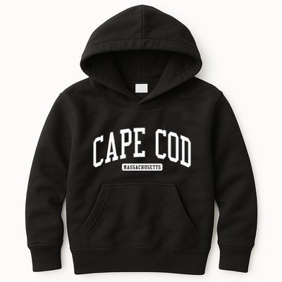 Cape Cod Massachusetts Ma College University Style Kids Hoodie