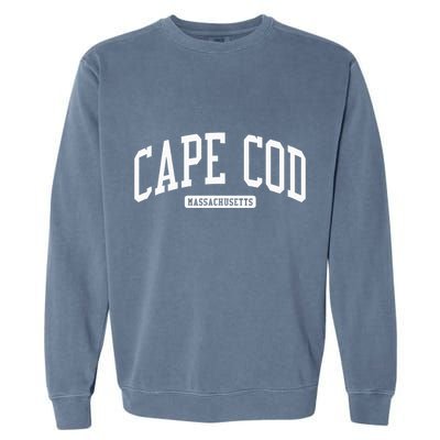 Cape Cod Massachusetts Ma College University Style Garment-Dyed Sweatshirt