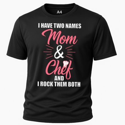 Chef Cook Mom Mama Gift Funny Gift Performance Shirt