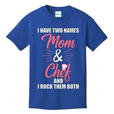 Chef Cook Mom Mama Gift Funny Gift Kids T-Shirt