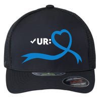 Colon Cancer Month Check Your Colon Colonoscopy Flexfit Unipanel Trucker Cap