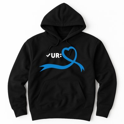 Colon Cancer Month Check Your Colon Colonoscopy Hoodie