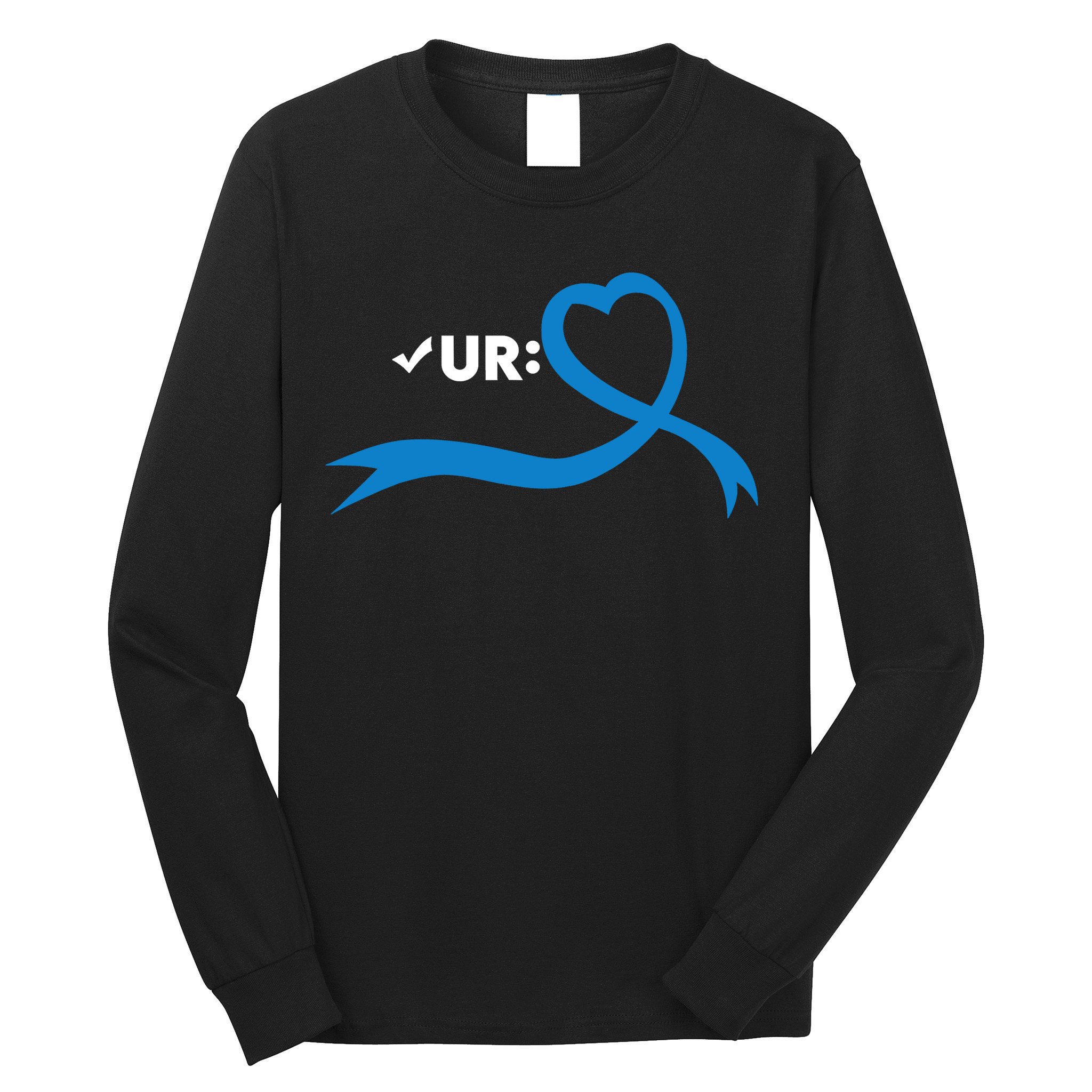 Colon Cancer Month Check Your Colon Colonoscopy Long Sleeve Shirt