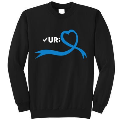 Colon Cancer Month Check Your Colon Colonoscopy Sweatshirt