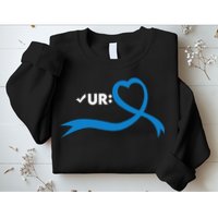 Colon Cancer Month Check Your Colon Colonoscopy Sweatshirt